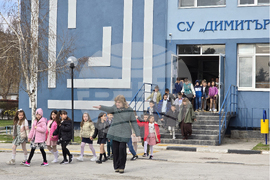 Свищов - учебна евакуация - демонстрация