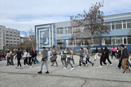 Свищов - учебна евакуация - демонстрация