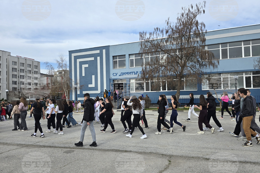 Свищов - учебна евакуация - демонстрация