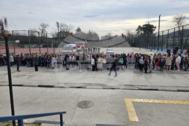 Свищов - учебна евакуация - демонстрация