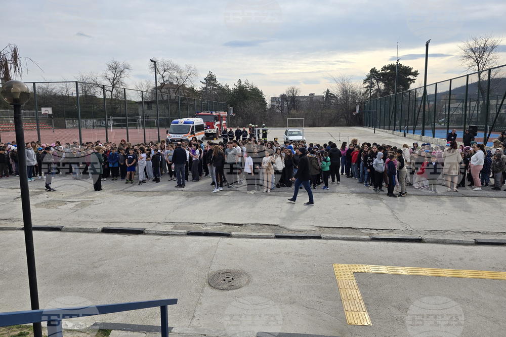 Свищов - учебна евакуация - демонстрация