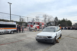 Свищов - учебна евакуация - демонстрация