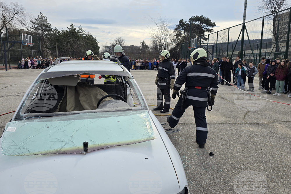 Свищов - учебна евакуация - демонстрация