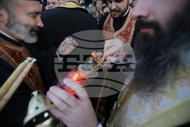 Благодатен огън - посрещане