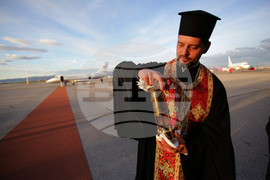 Благодатен огън - посрещане