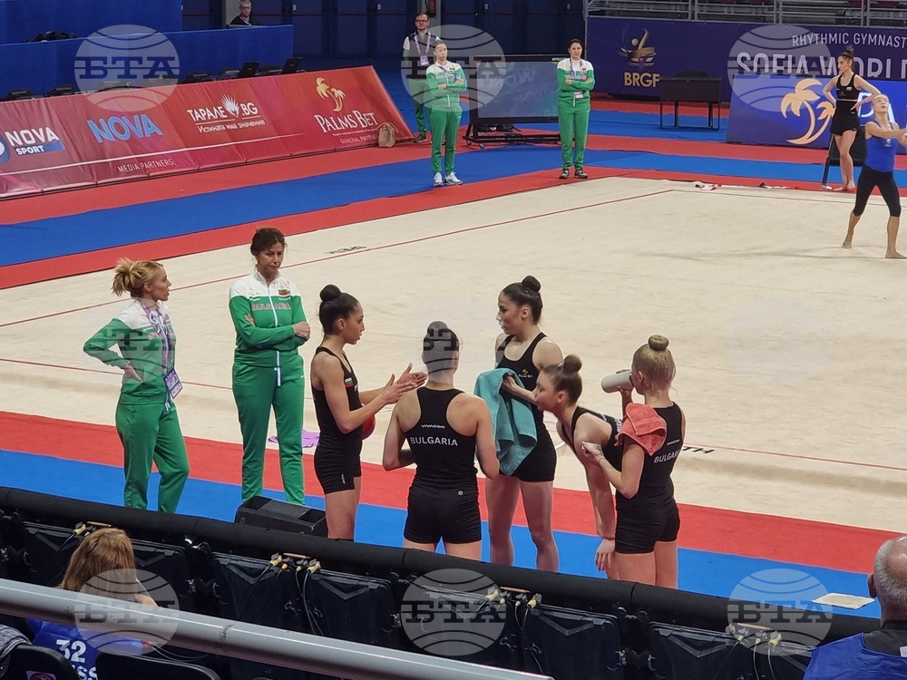 Художествена гимнастика - подиум тренировка