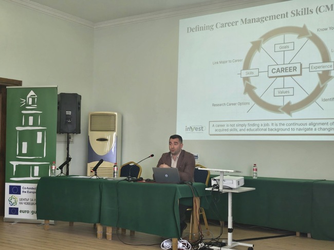 ВУАРР представи успешни практики за кариерно ориентиране и европейска интеграция чрез алианса INVEST