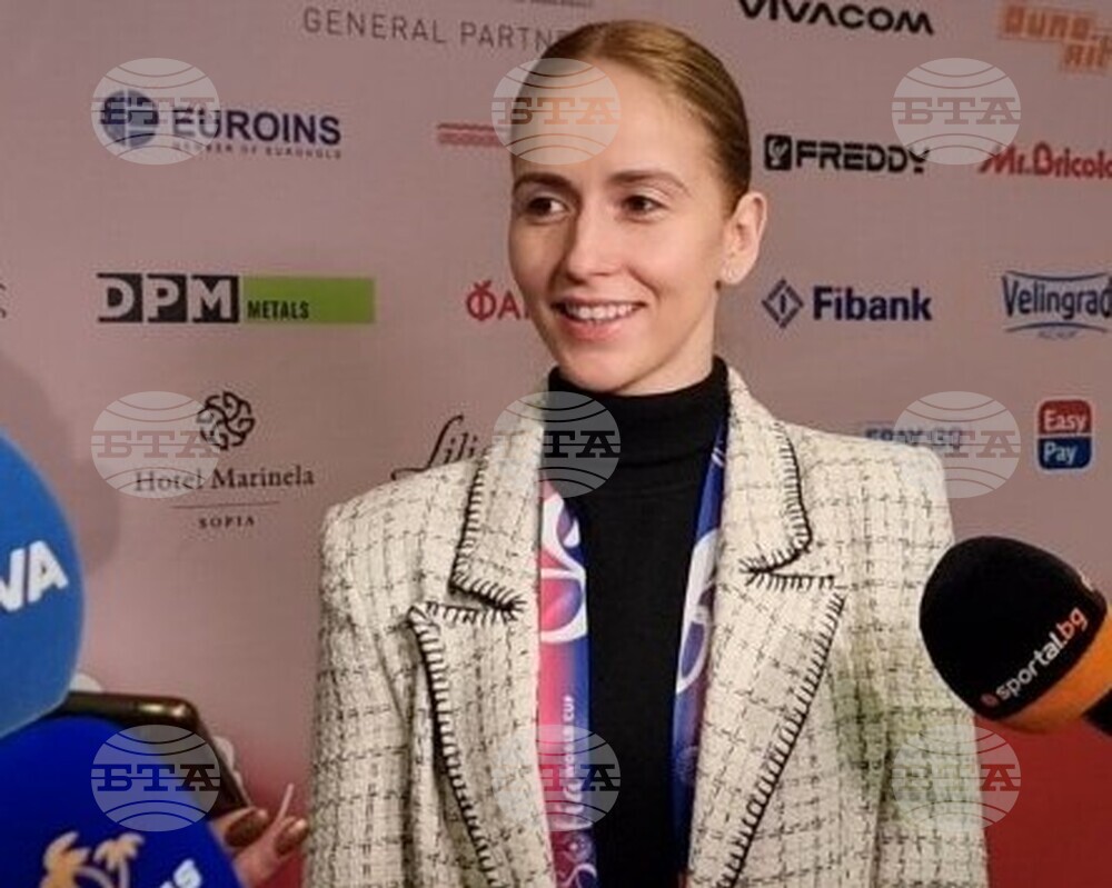 Bulgarian Rhythmic Gymnastics Team "Calm and Ready" Ahead of Sofia World Cup