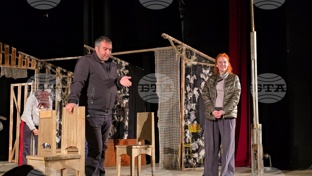 Видин - драматичен театър - ученици - открита репетиция