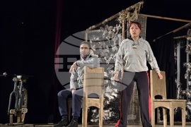 Видин - драматичен театър - ученици - открита репетиция