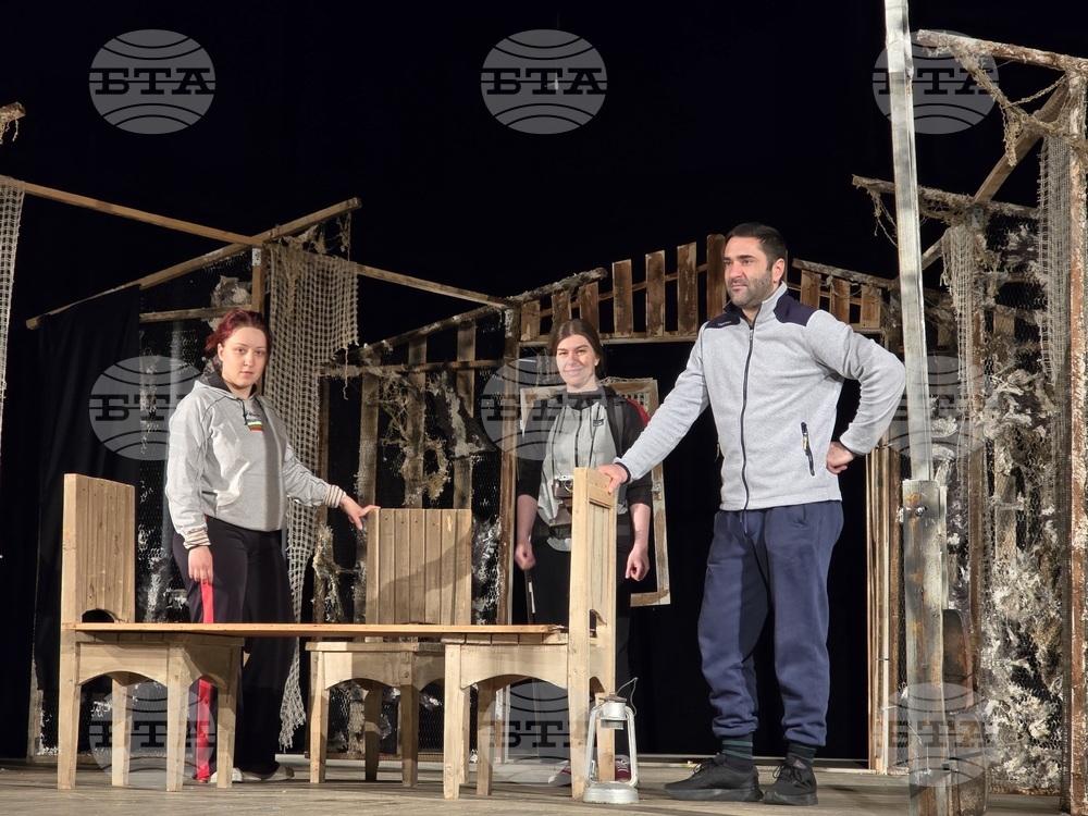 Видин - драматичен театър - ученици - открита репетиция