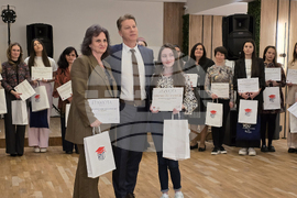 Гоце Делчев - Национално състезание по счетоводство - награждаване