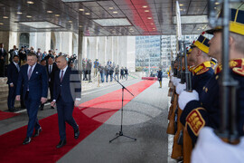 Румъния - Букурещ - Роберт Фицо - посещение