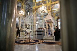 Бургас - Сливенски митрополит Арсений - богослужение