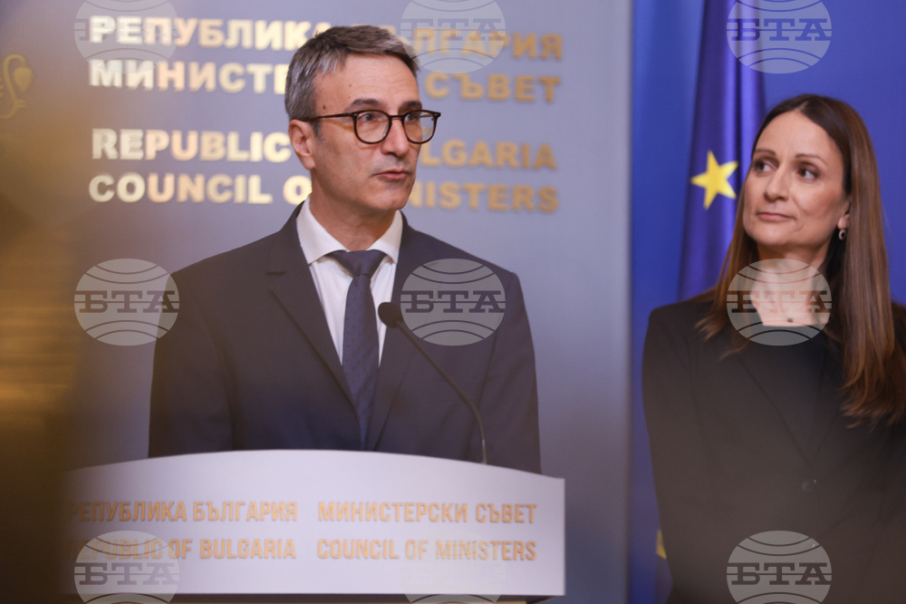 Министерски съвет - Трайчо Трайков - брифинг