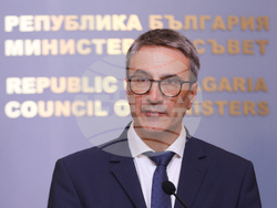 Министерски съвет - Трайчо Трайков - брифинг