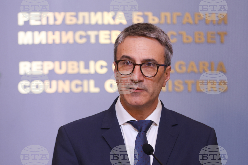 Министерски съвет - Трайчо Трайков - брифинг