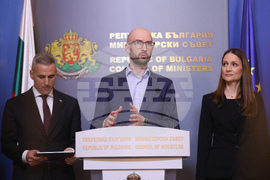 Министерски съвет - Георги Клисурски - брифинг