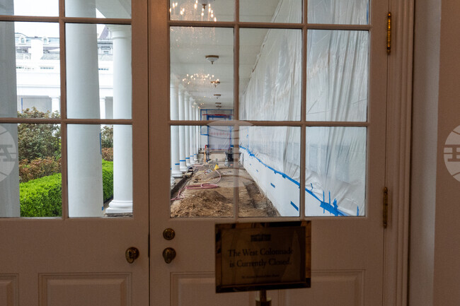 Trump White House Construction