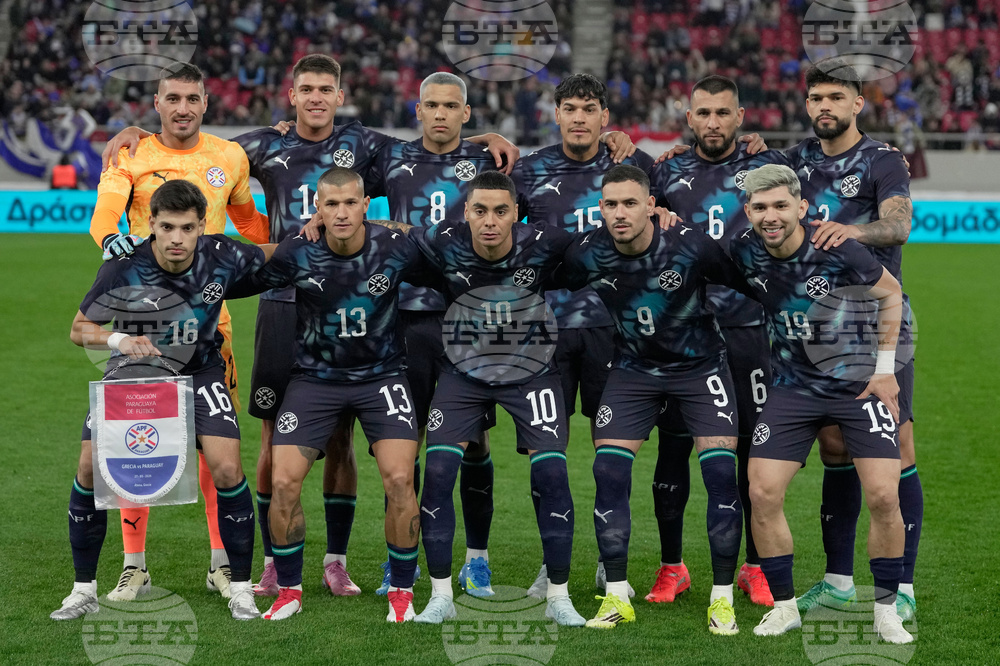Greece Paraguay Soccer