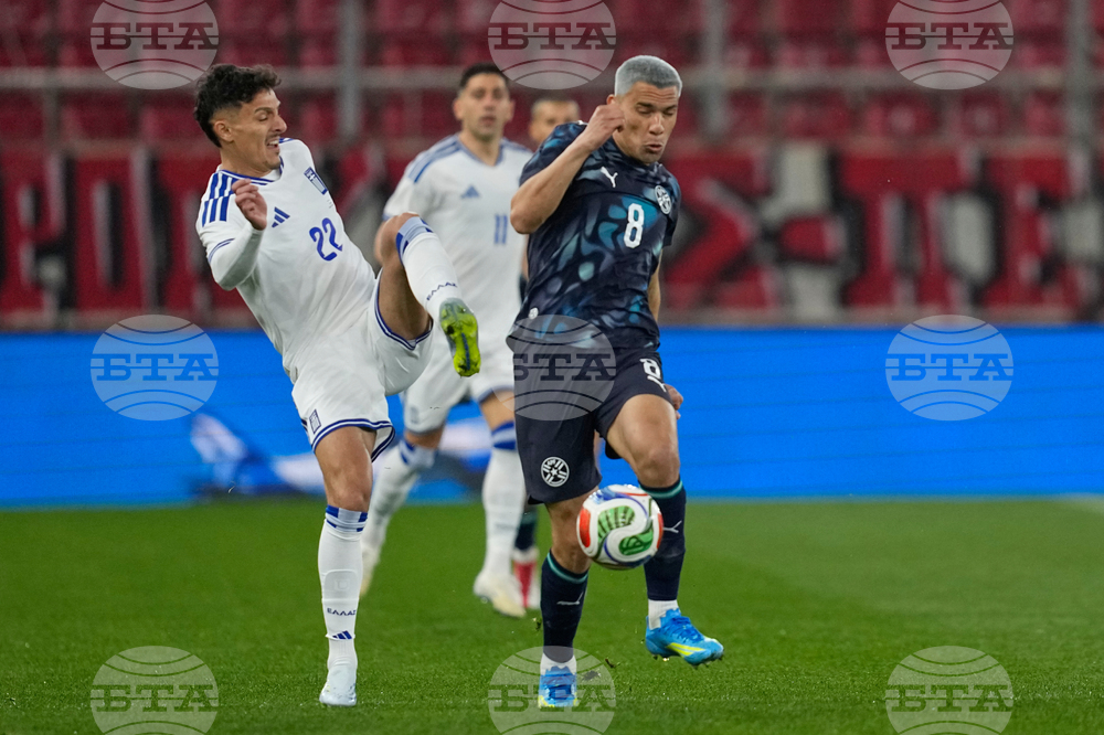 Greece Paraguay Soccer