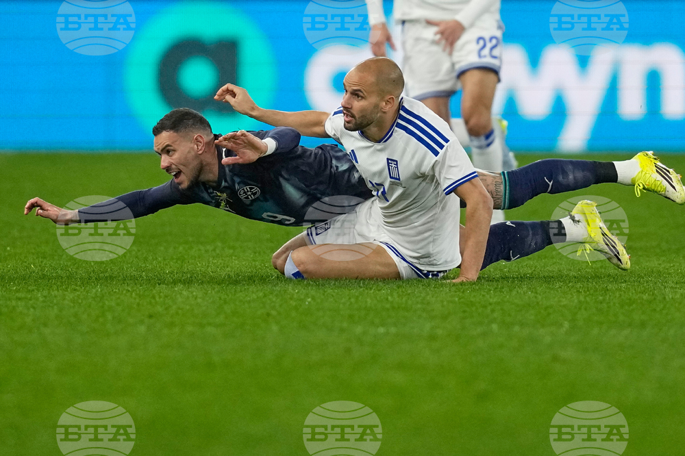 Greece Paraguay Soccer
