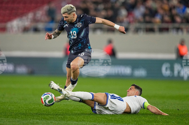 APTOPIX Greece Paraguay Soccer