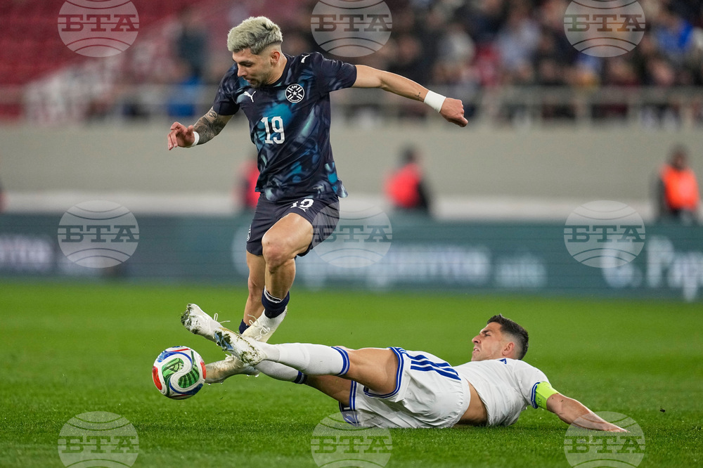 APTOPIX Greece Paraguay Soccer