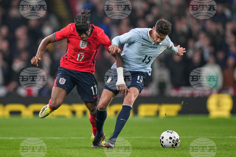 England Uruguay Soccer