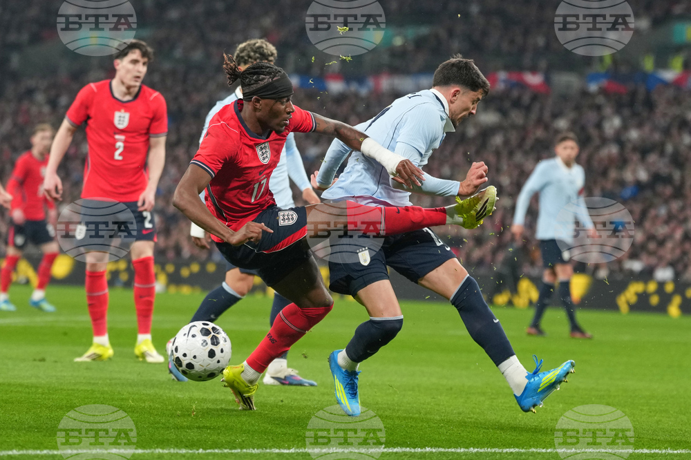 England Uruguay Soccer