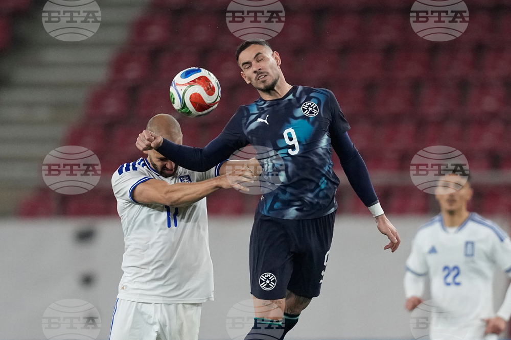 Greece Paraguay Soccer