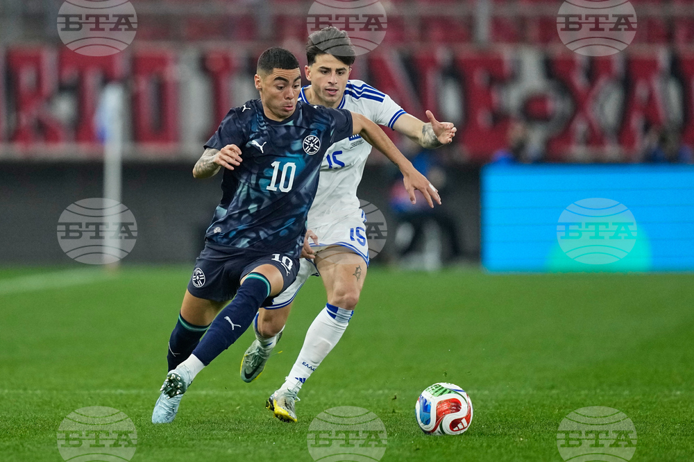 Greece Paraguay Soccer