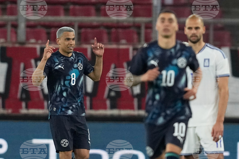 Greece Paraguay Soccer