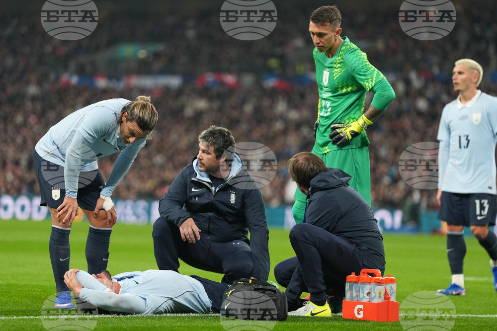 England Uruguay Soccer