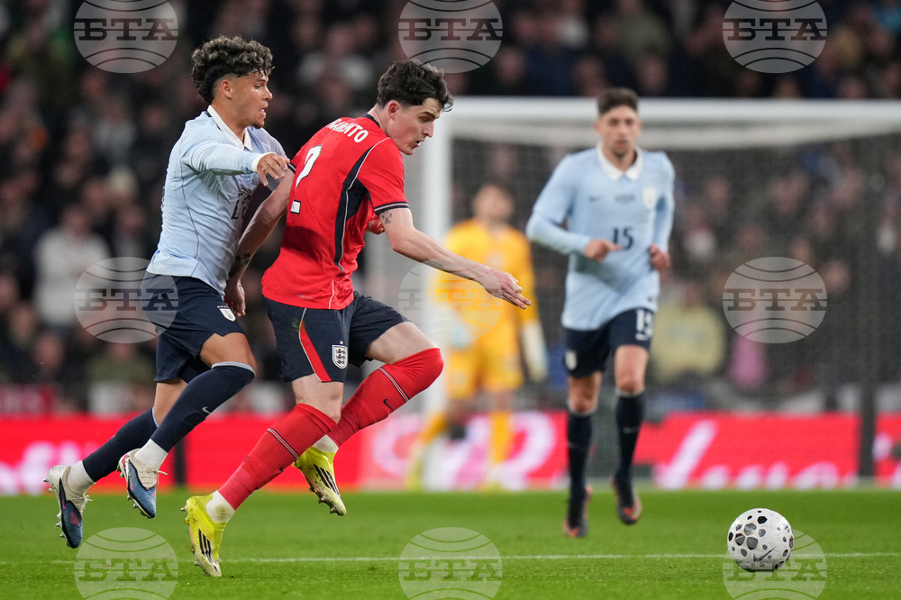 England Uruguay Soccer
