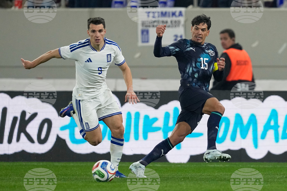 Greece Paraguay Soccer