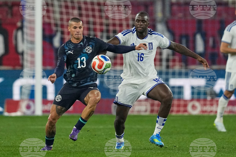 Greece Paraguay Soccer