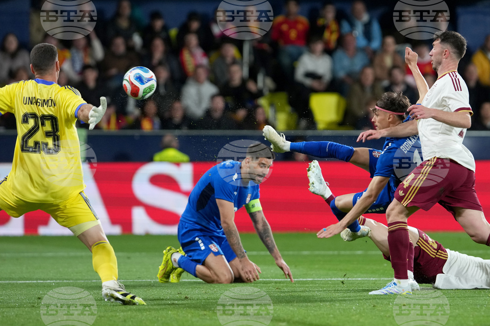 Spain Serbia Soccer