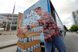 Busch Light Houston Re-Stock Activation