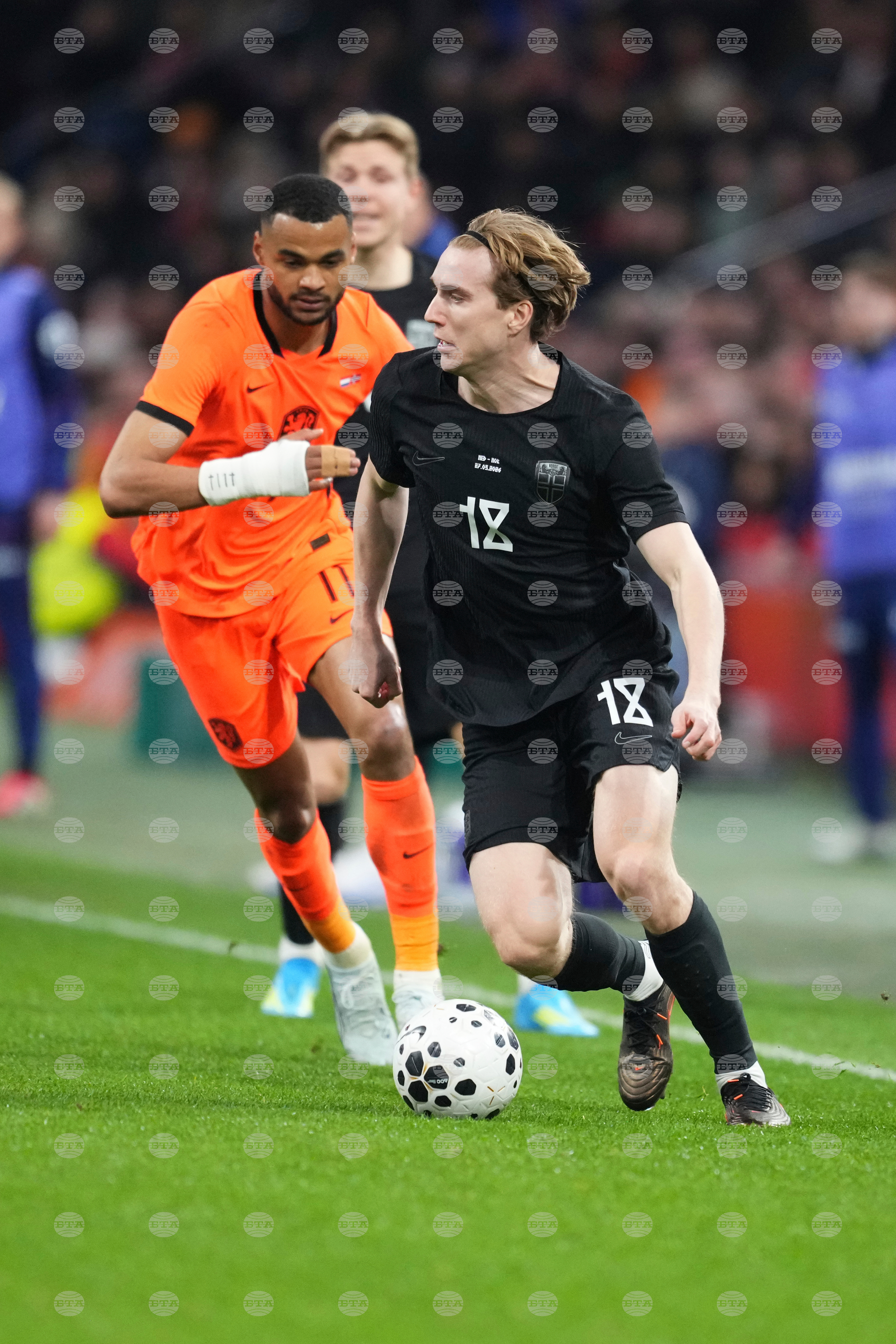 Netherlands Norway Soccer