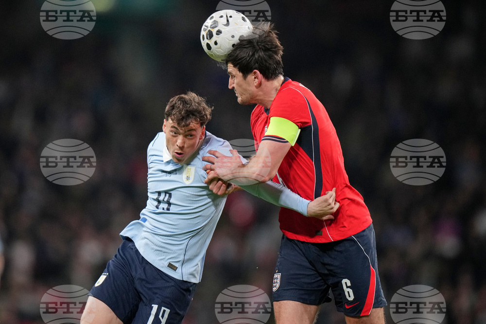 England Uruguay Soccer