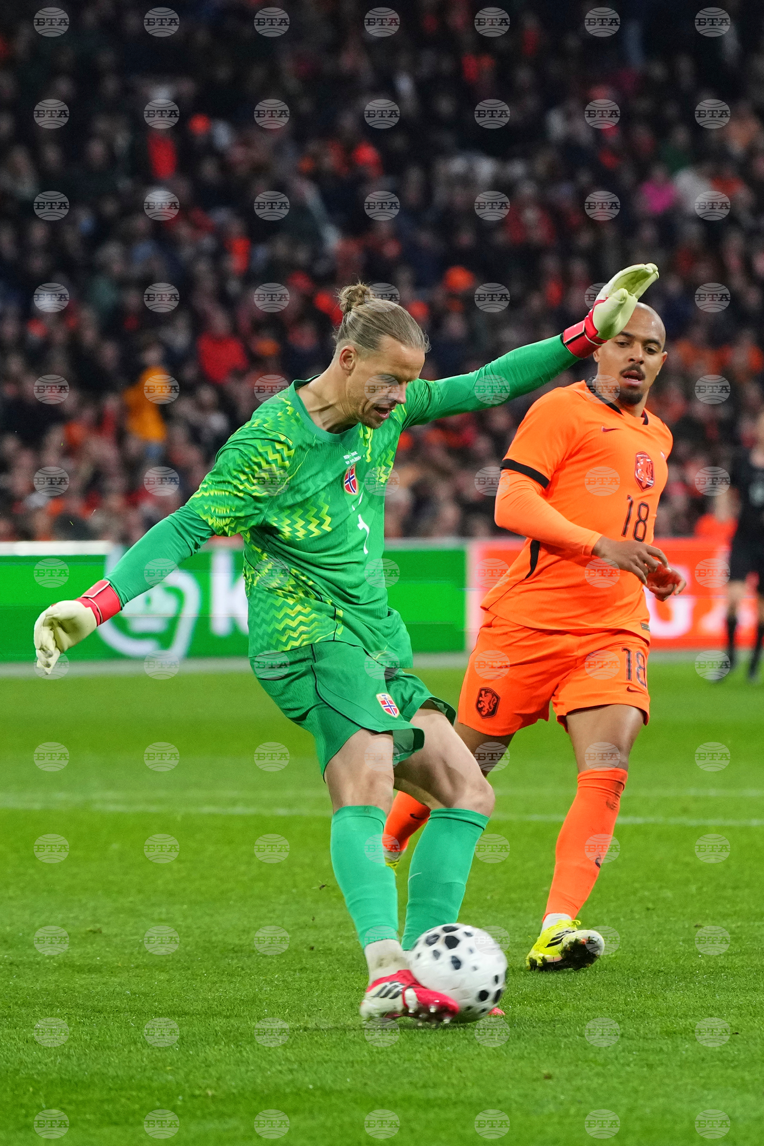 Netherlands Norway Soccer