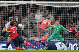 England Uruguay Soccer