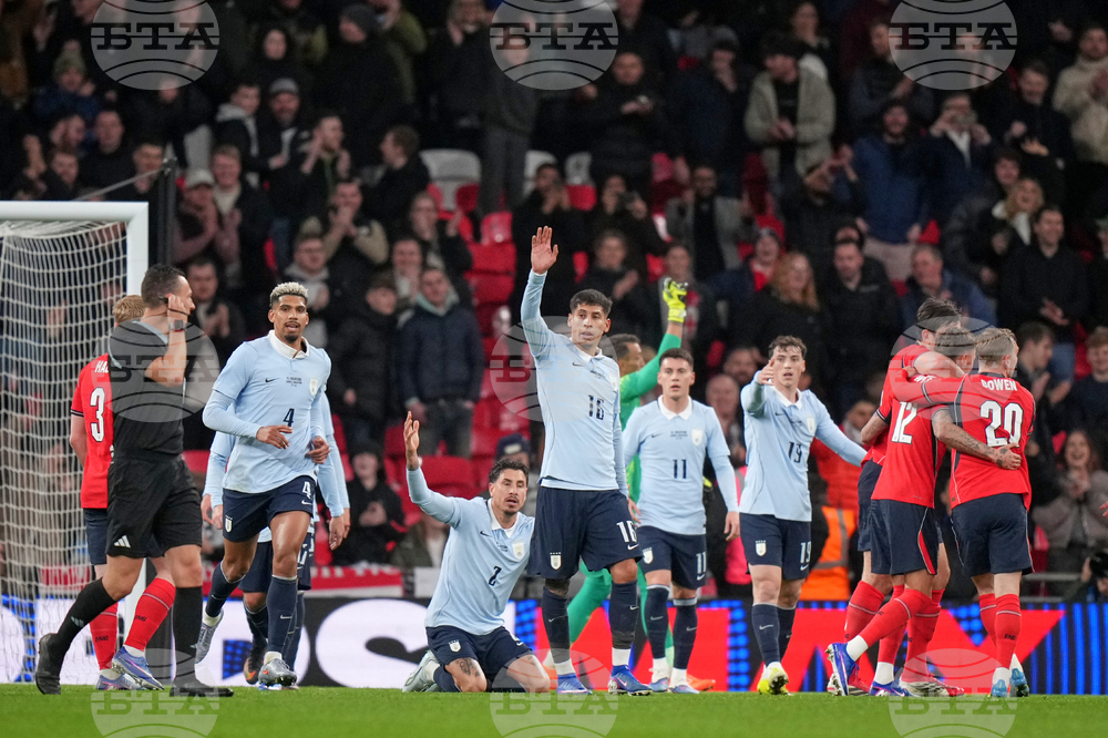 England Uruguay Soccer