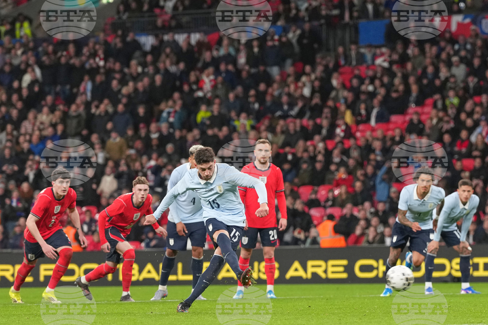 England Uruguay Soccer
