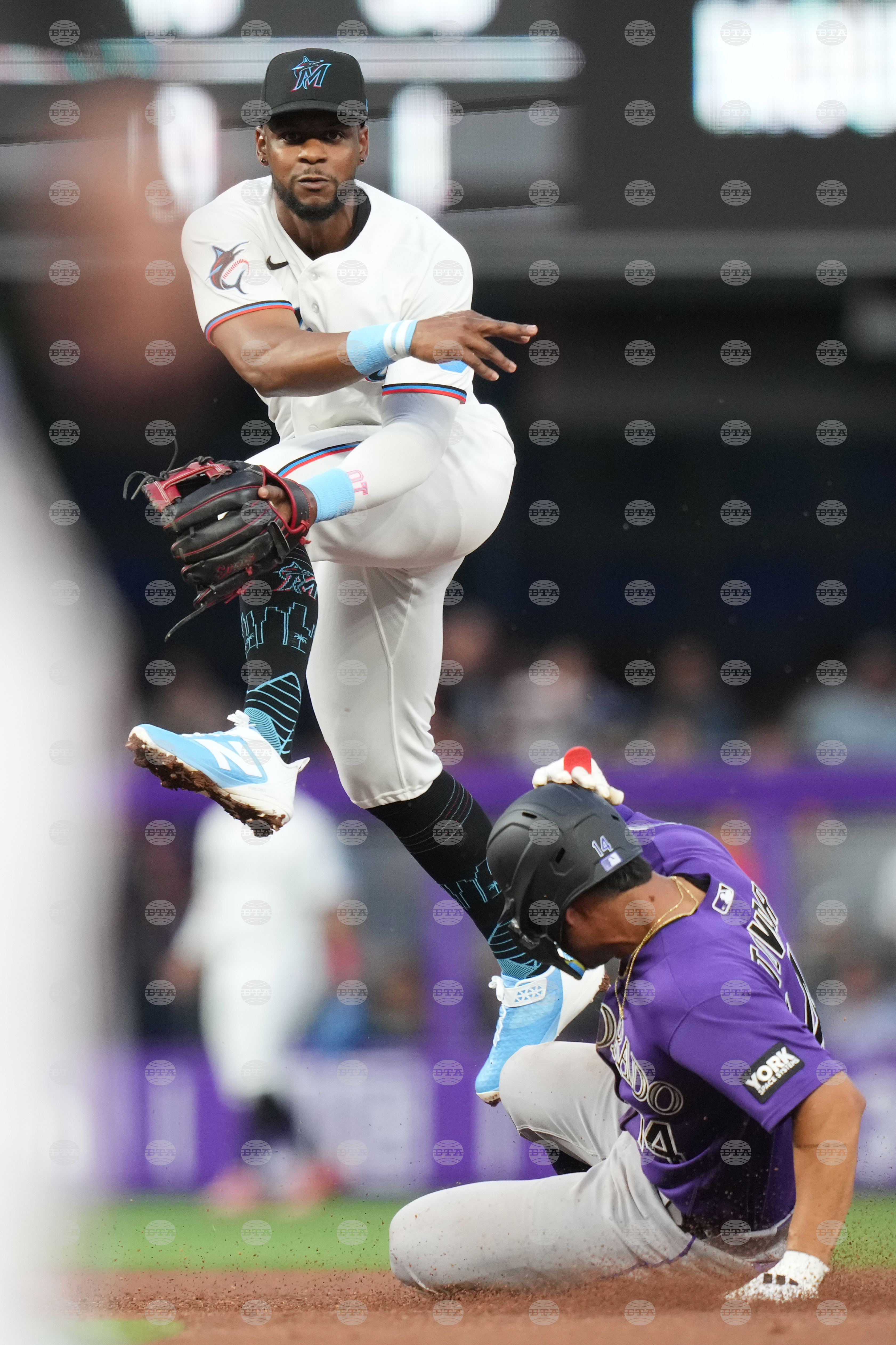 Rockies Marlins Baseball