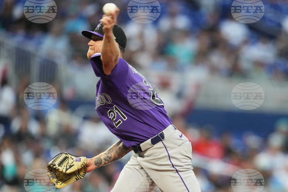 Rockies Marlins Baseball