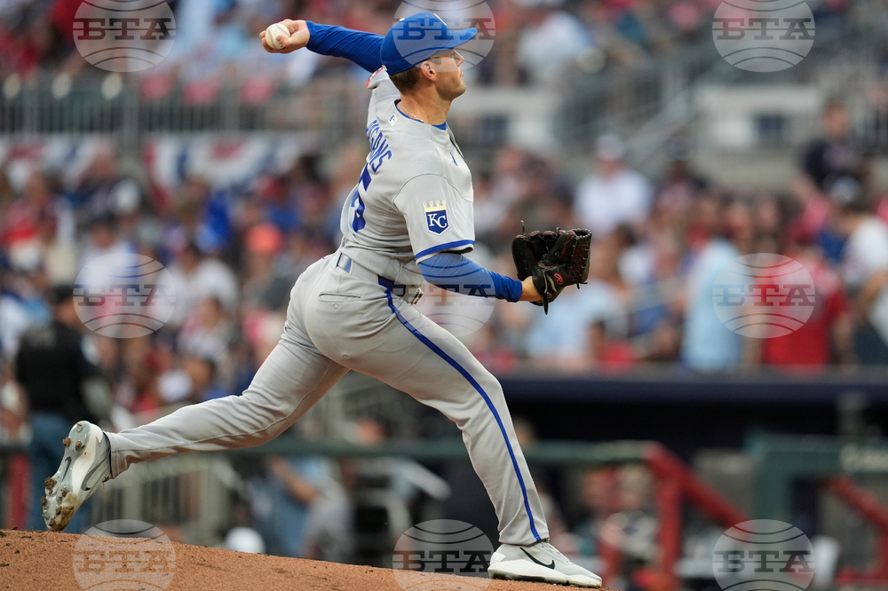 Royals Braves Baseball