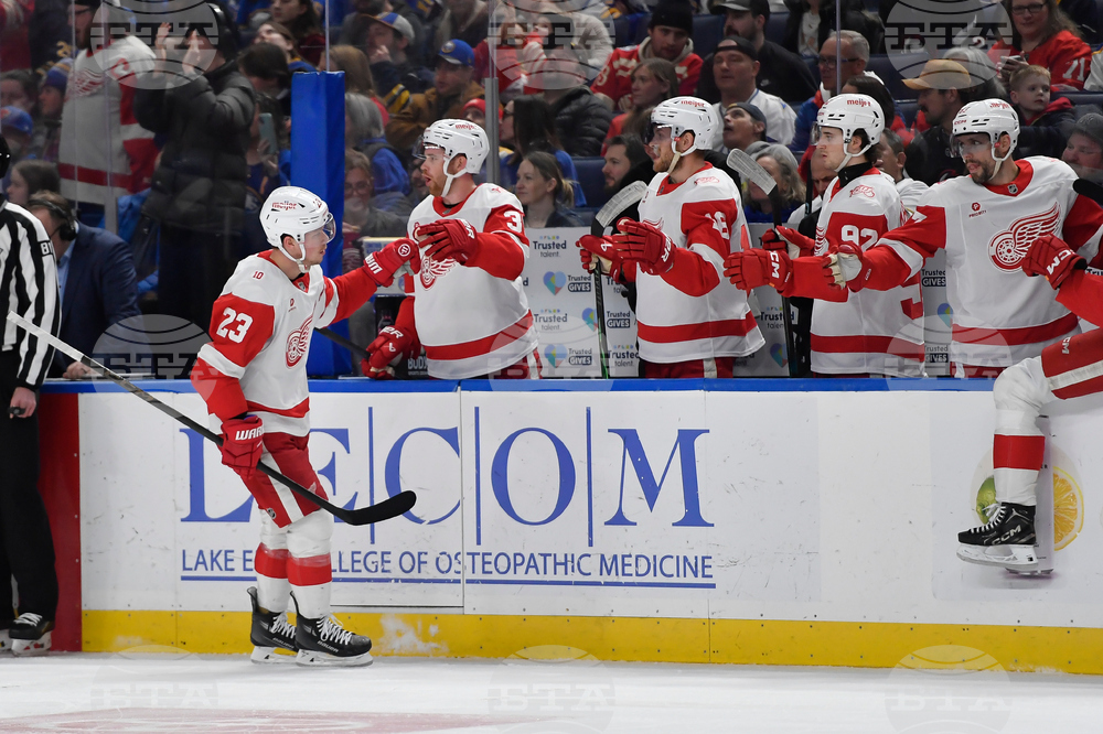 Red Wings Sabres Hockey