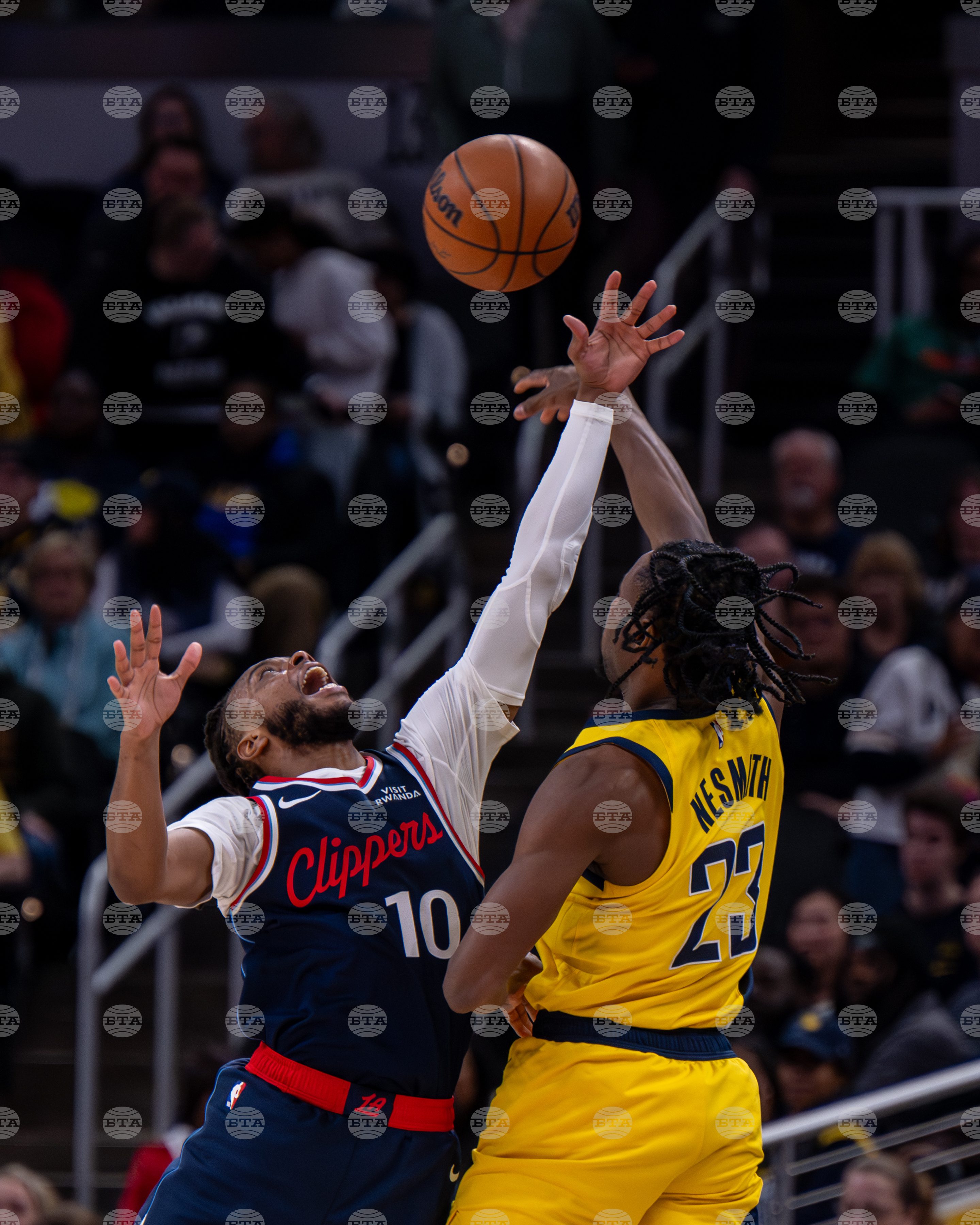 Clippers Pacers Basketball